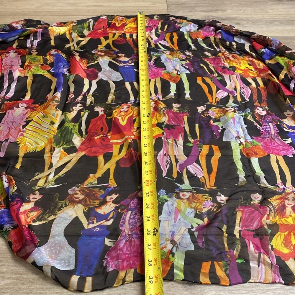 HUGE Ltd Ed. Henri Bendel Izak Girls Scarf‎ Dress